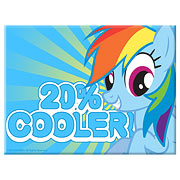 My Little Pony Rainbow Dash 20% Cooler Magnet